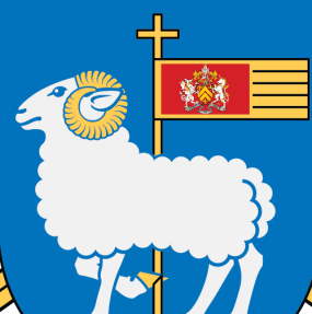 Carruthers crest on flag-v2